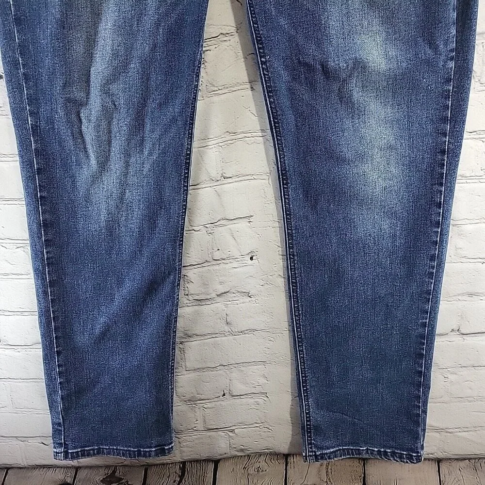 Levis‎ Jeans Mens W38 L32 Blue Denim Relaxed Straight Cowboy Flaw
